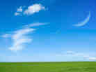 Crescent moon in a summer sky. Crescent moon in a summer sky.