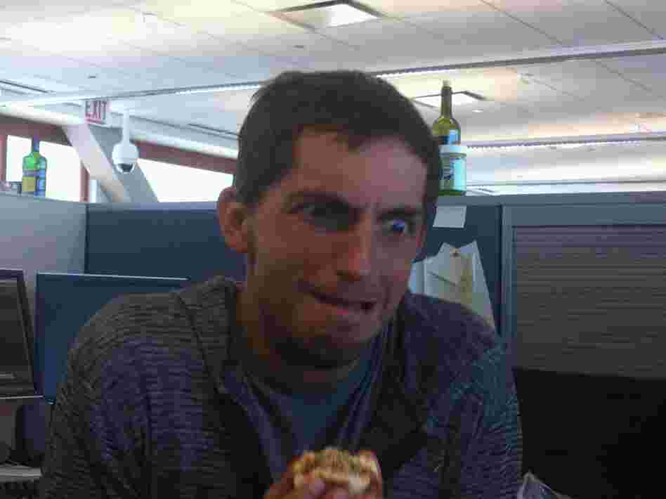 Ian does his best "Robert Face."