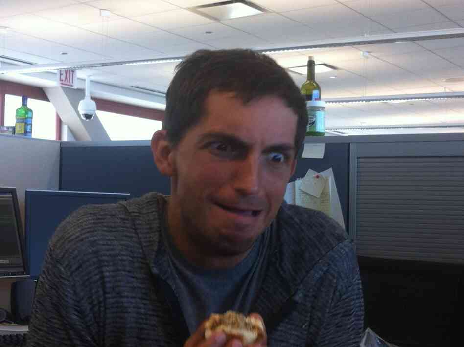 Ian does his best "Robert Face."