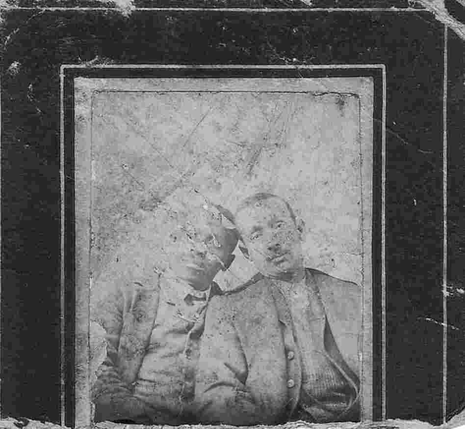 Photographs from "Hidden in the Open," a Flickr collection exploring the idea of African-American male couples.