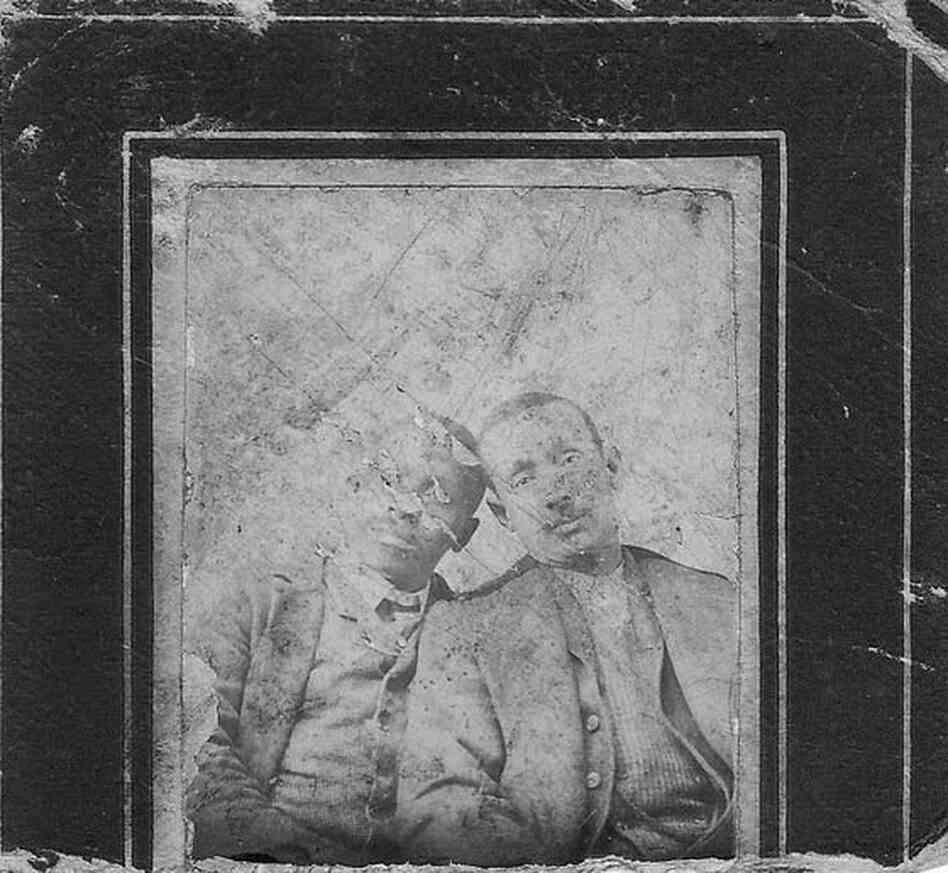 Photographs from "Hidden in the Open," a Flickr collection exploring the idea of African-American male couples.