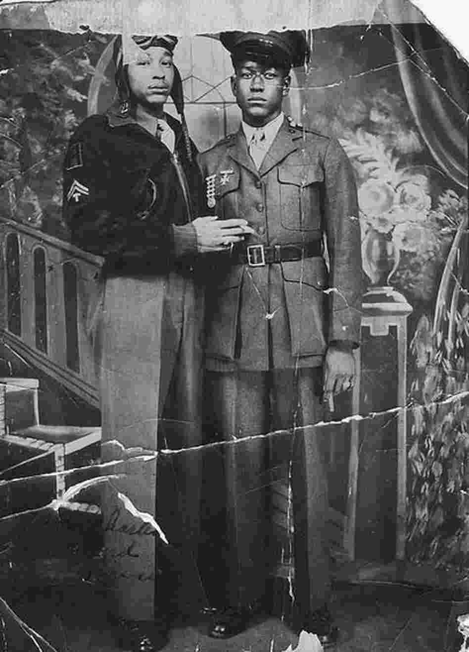 Photographs from "Hidden in the Open," a Flickr collection exploring the idea of African-American male couples.