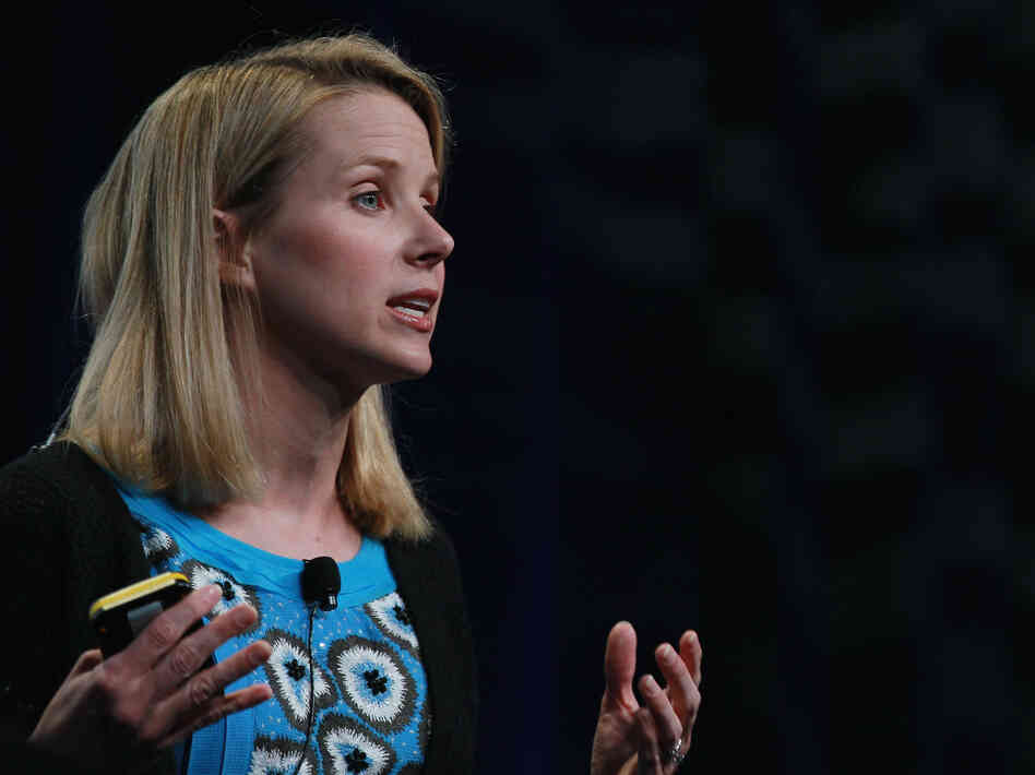 Marissa Mayer left Google to become the CEO of Yahoo. She was Google's 20th hire and is responsible for the look and feel of many of Google's major products.