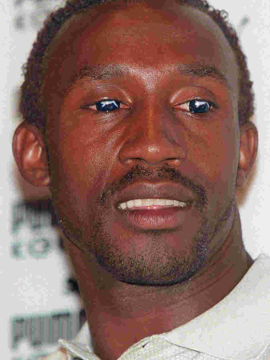 British sprinter Linford Christie skirted Olympic ad regulations by wearing Puma logo contact lenses to an Atlanta Olympics news conference in 1996.