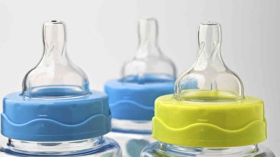 FDA makes it official, banning the chemical BPA from baby bottles and sippy cups.