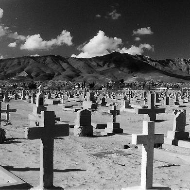 With more than 60,000 graves, Concordia Cemetery in El Paso, Texas, is an easy place in which to get lost. The graveyard covers some 52 acres.