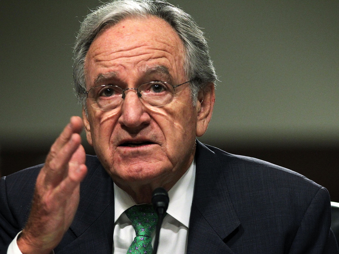 Democratuic Sen. Tom Harkin of Iowa, who was involved in writing the health law, rejects claims that federal health exchanges won't be able to provide tax credits.