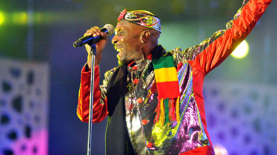 Jamaican singer Jimmy Cliff performs in Rabat, Morocco, in May. His new album is titled Rebirth.