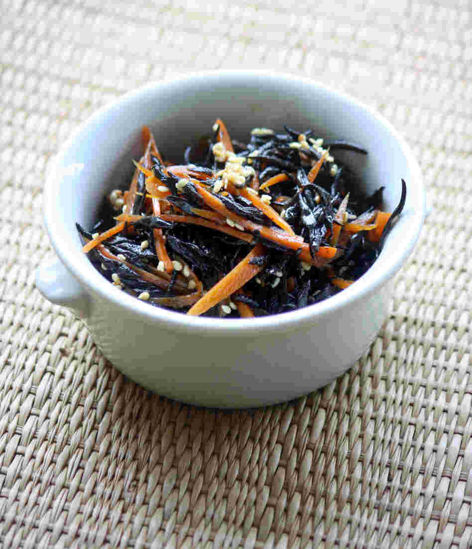 Soy-Braised Hijiki And Carrots Soy-Braised Hijiki And Carrots