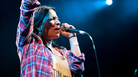 Ana Tijoux performs live in Brooklyn's Prospect Park. Ana Tijoux performs live in Brooklyn's Prospect Park.