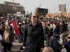 Veteran war correspondent Marie Colvin, shown here in Cairo, was killed in February while reporting in Homs, Syria.