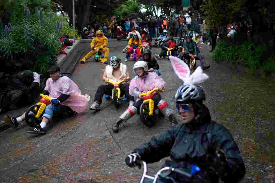 Bring Your Own Big Wheel race, San Francisco