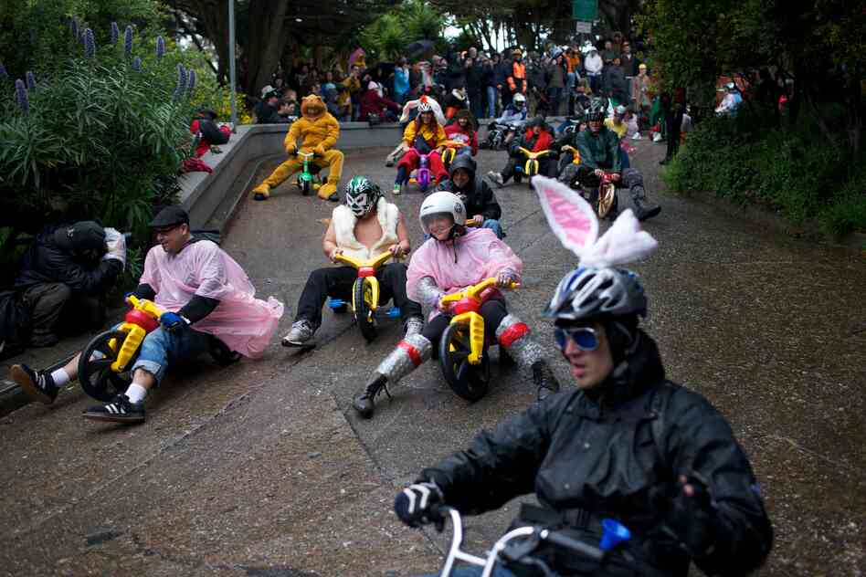 Bring Your Own Big Wheel race, San Francisco