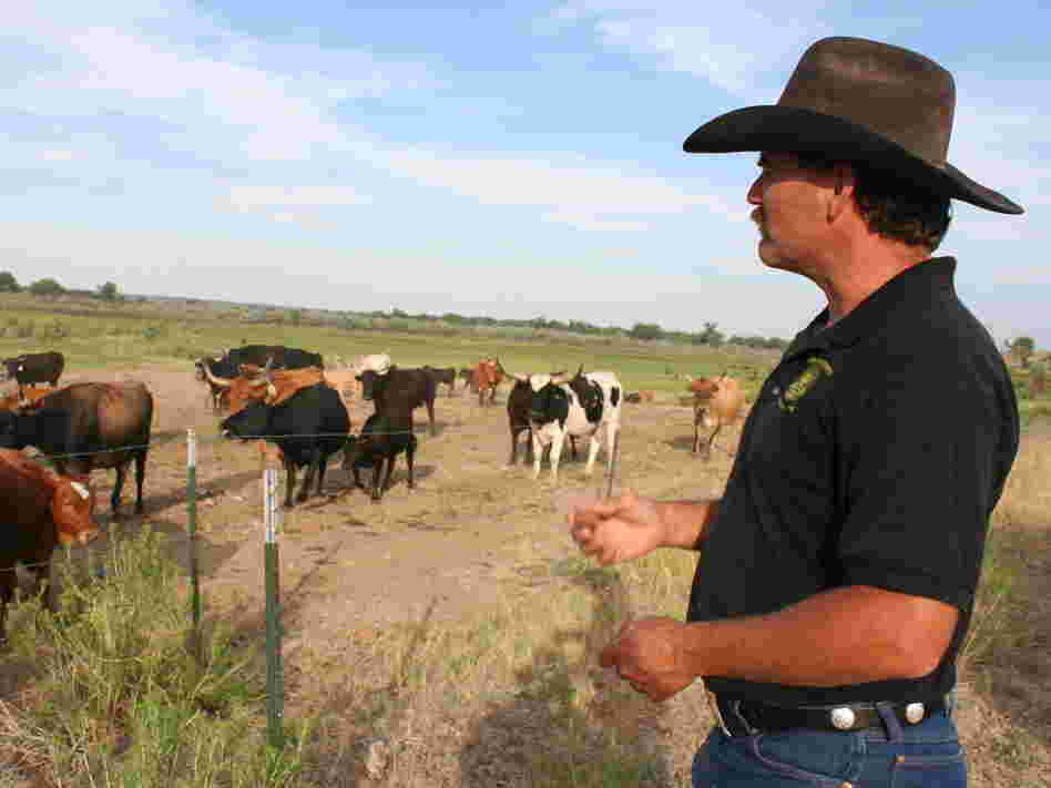 Dan Henrichs, a cattle rancher on the High Line Canal in Avondale, Colo., is also the local ditch superintendent.