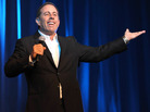 Jerry Seinfeld is premiering a Web-only series Thursday called Comedians in Cars Getting Coffee. The new show features fellow comedians like Larry David, Ricky Gervais and Michael Richards. Jerry Seinfeld is premiering a Web-only series Thursday called Comedians in Cars Getting Coffee. The new show features fellow comedians like Larry David, Ricky Gervais and Michael Richards.