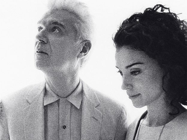 David Byrne and St. Vincent's Annie Clark