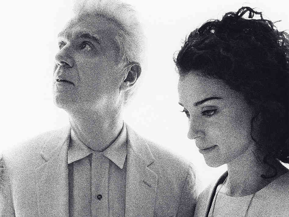 David Byrne and St. Vincent's Annie Clark
