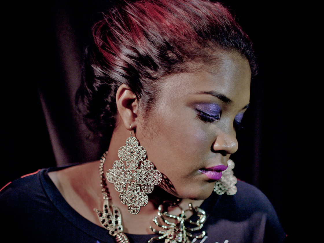 The British musician Merissa Campbell, who records as Cooly G.