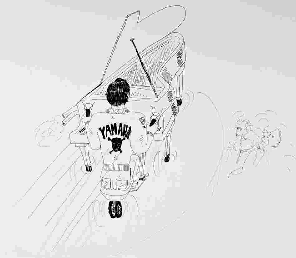 Now, if only Harley-Davidson made pianos too...