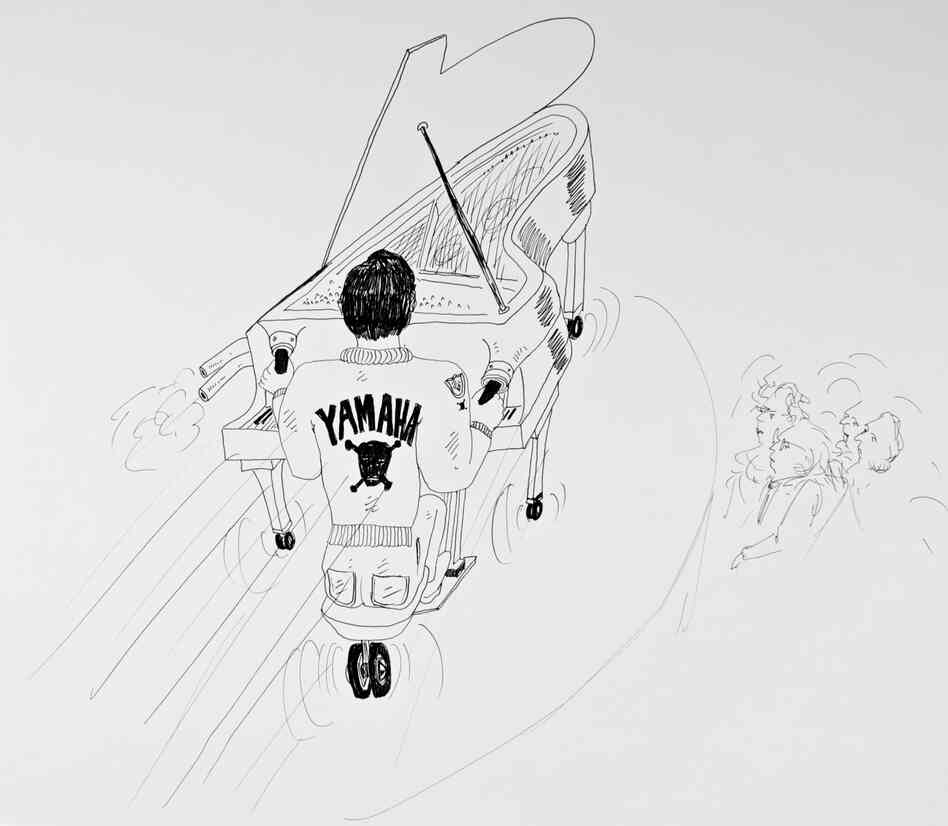 Now, if only Harley-Davidson made pianos too...