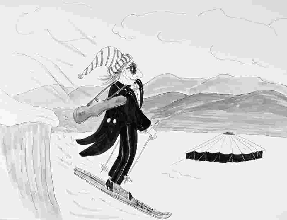 "Early Arrival in Aspen"