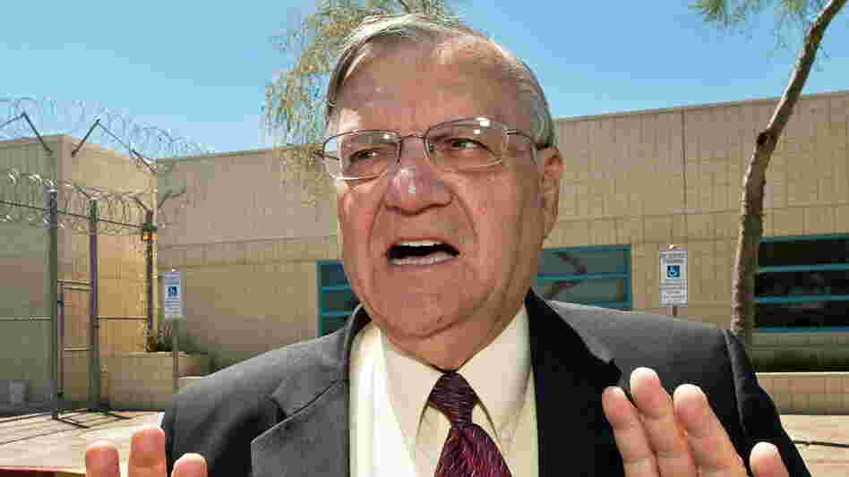 A trial begins Thursday in Phoenix accusing Maricopa County Sheriff Joe Arpaio, seen in this May 3, 2010, file photo, of violating the civil rights of Latino citizens and legal U.S. residents. A trial begins Thursday in Phoenix accusing Maricopa County Sheriff Joe Arpaio, seen in this May 3, 2010, file photo, of violating the civil rights of Latino citizens and legal U.S. residents.
