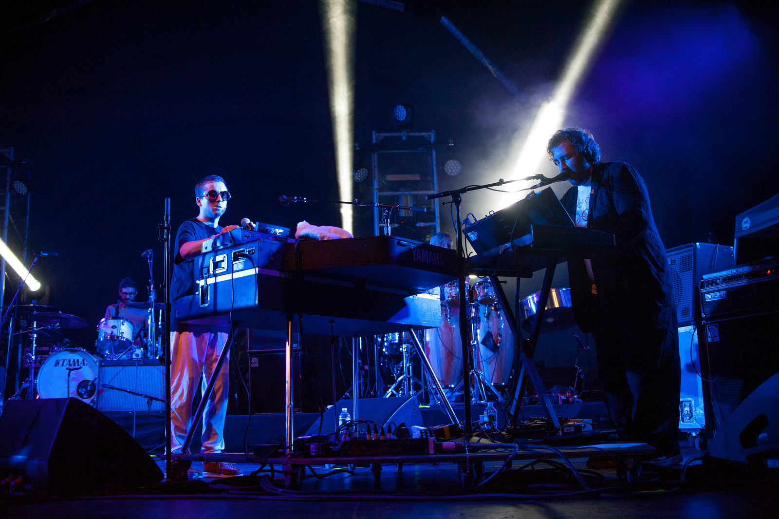 Alexis Taylor (left) and Joe Goddard formed Hot Chip together in 2000.