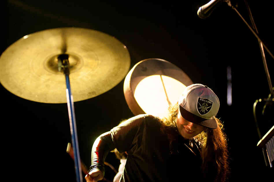 The band opened for Hot Chip as part of the annual Celebrate Brooklyn concert series.