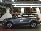 Ford's Escape was redesigned for the 2013 model year. Last month, this one rolled of the assembly line in Louisville, Ky. Ford's Escape was redesigned for the 2013 model year. Last month, this one rolled of the assembly line in Louisville, Ky.