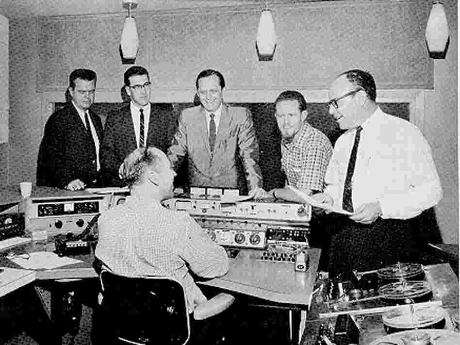 A jingle comes together at Bill Meeks' recording studio in Dallas.