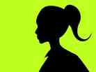Profile of a woman