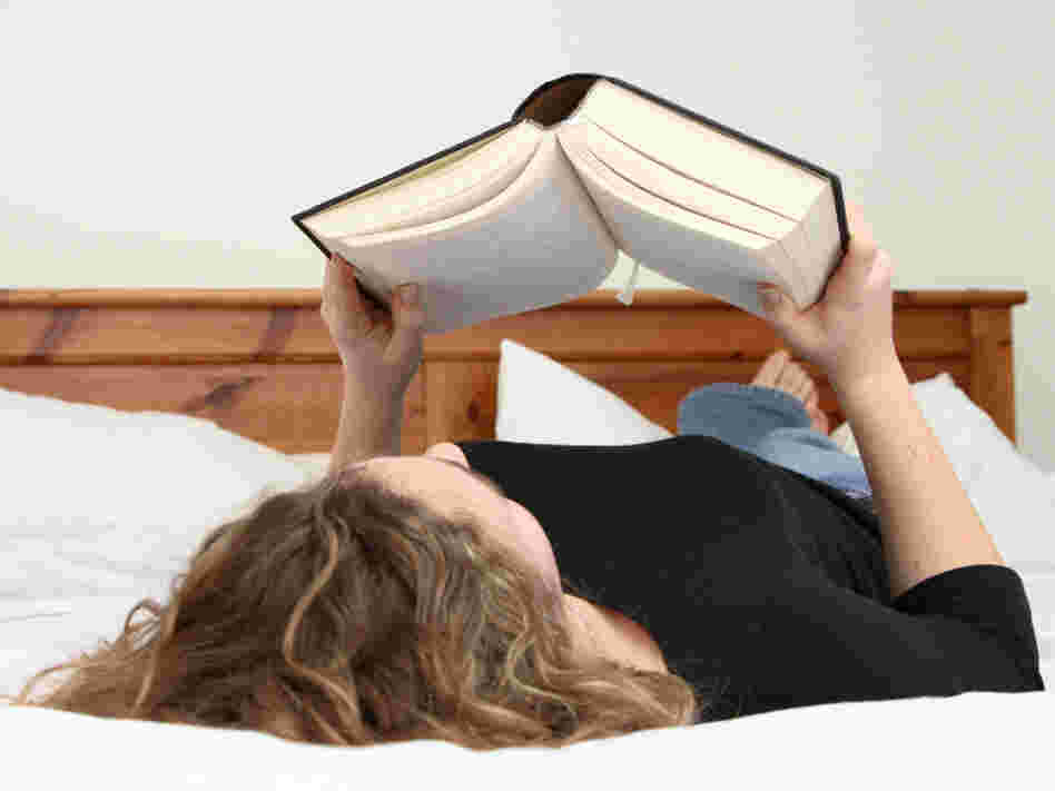 reading in bed