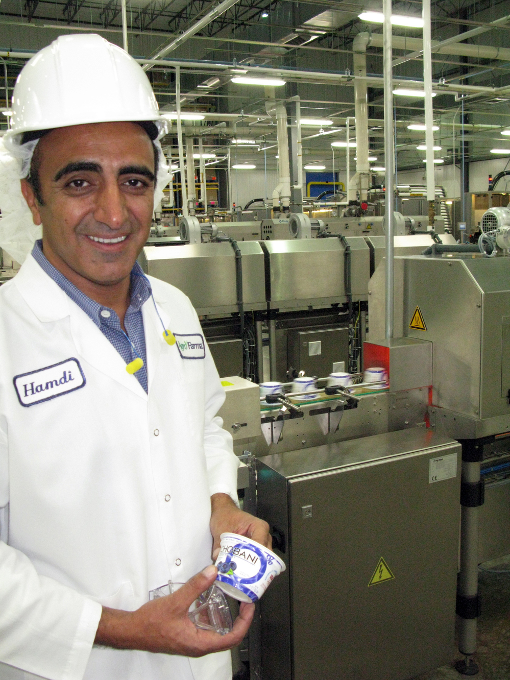 Hamdi Ulukaya, founder of the yogurt company Chobani, says making Greek yogurt using thickening agents is cheating.