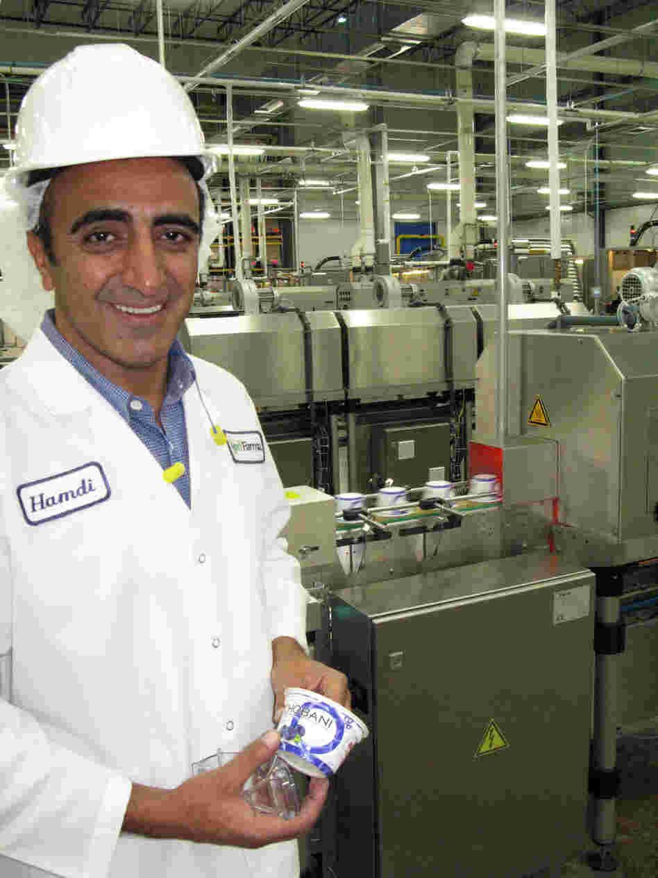 Hamdi Ulukaya, founder of the yogurt company Chobani, says making Greek yogurt using thickening agents is cheating.