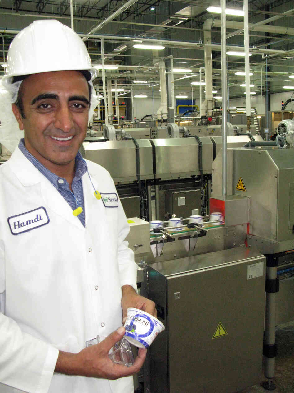 Hamdi Ulukaya, founder of the yogurt company Chobani, says making Greek yogurt using thickening agents is cheating.