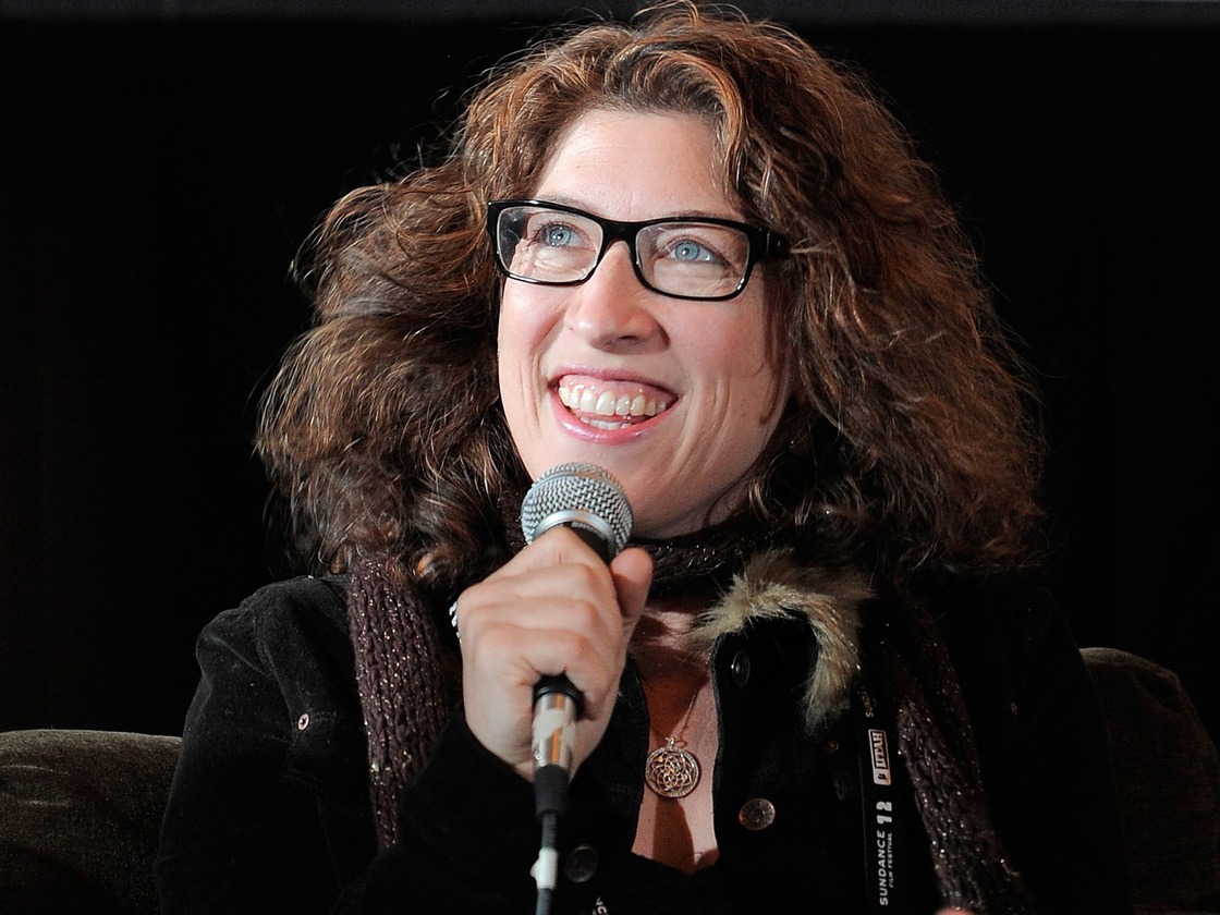 Director Lauren Greenfield, shown here at the 2012 Sundance film festival, filmed her documentary as the Siegels, once on top of the world, progressively fell on harder times.