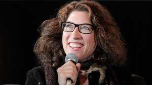 Director Lauren Greenfield, shown here at the 2012 Sundance film festival, filmed her documentary as the Siegels, once on top of the world, progressively fell on harder times.