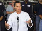 Mitt Romney speaks at a campaign stop in Roxbury, Mass., on Thursday. Mitt Romney speaks at a campaign stop in Roxbury, Mass., on Thursday.