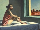Edward Hopper's wife, Josephine N. Hopper, served as his model for 1952's Morning Sun. Edward Hopper's wife, Josephine N. Hopper, served as his model for 1952's Morning Sun.