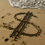 Dollar sign in the sand