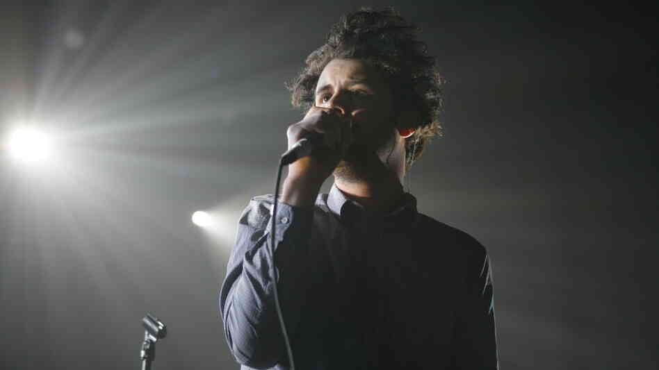 Passion Pit's Michael Angelakos performs at Terminal 5 in New York in 2010. The band's new record, Gossamer, comes out July 24.