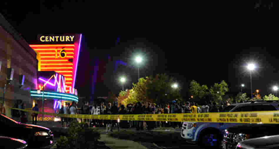 Calls to police started coming in at about 12:30 a.m. from a theater in Aurora, Colo., showing "The Dark Knight Rises." Calls to police started coming in at about 12:30 a.m. from a theater in Aurora, Colo., showing "The Dark Knight Rises."