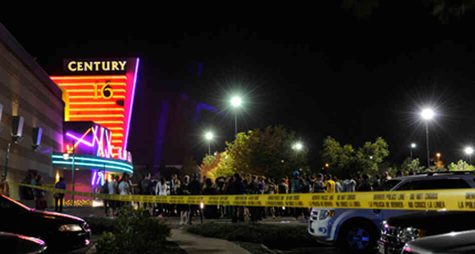 Calls to police started coming in at about 12:30 a.m. from a theater in Aurora, Colo., showing "The Dark Knight Rises." Calls to police started coming in at about 12:30 a.m. from a theater in Aurora, Colo., showing "The Dark Knight Rises."