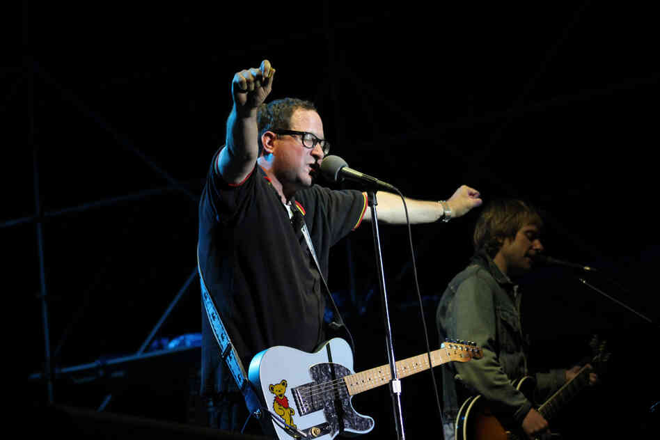 The Hold Steady performs at XPoNential Music Festival 2012 at Wiggins Park in Camden, N.J.