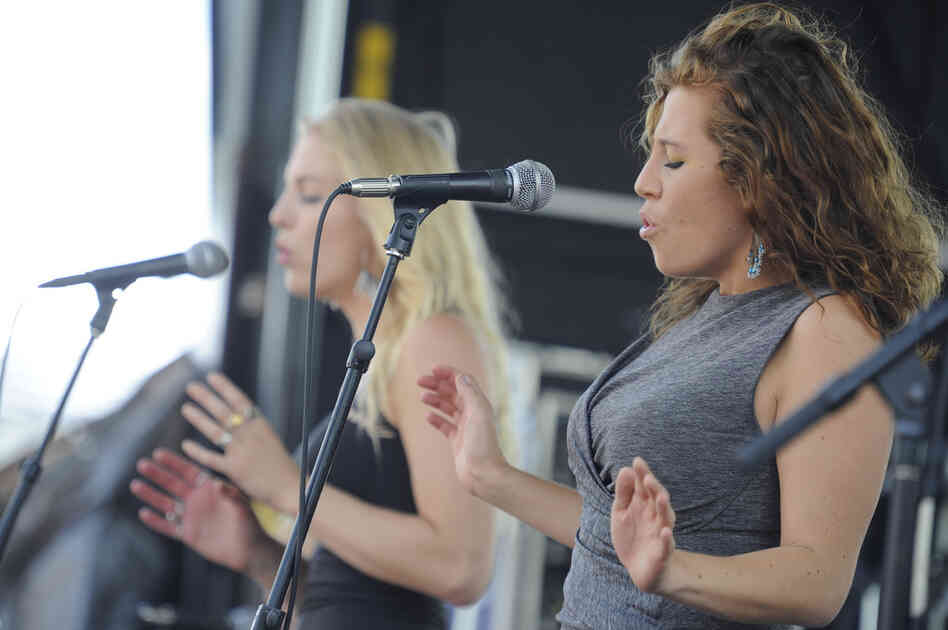 Delta Rae performs at XPoNential Music Festival 2012 at Wiggins Park in Camden, N.J.