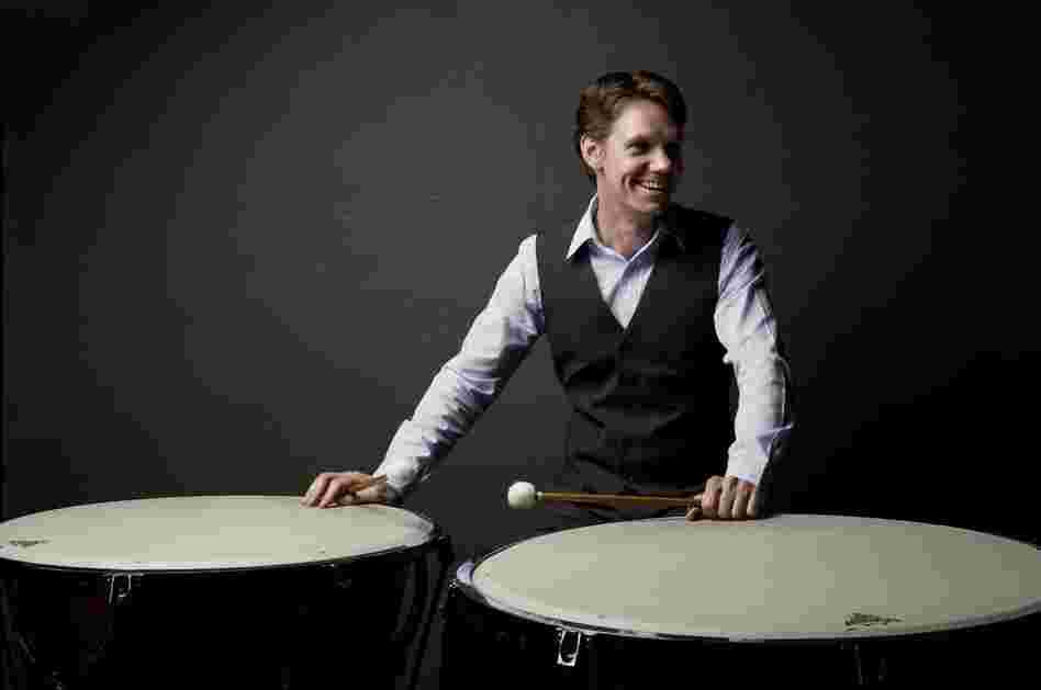 To audition for the BSO, percussionist Mike Tetreault was required to prepare musical excerpts from 50 pieces on nine different instruments, including timpani.