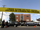 Police surround the apartment of James Holmes, the suspect in the Colorado theater shooting, on Friday in Aurora, Colo. Police surround the apartment of James Holmes, the suspect in the Colorado theater shooting, on Friday in Aurora, Colo.