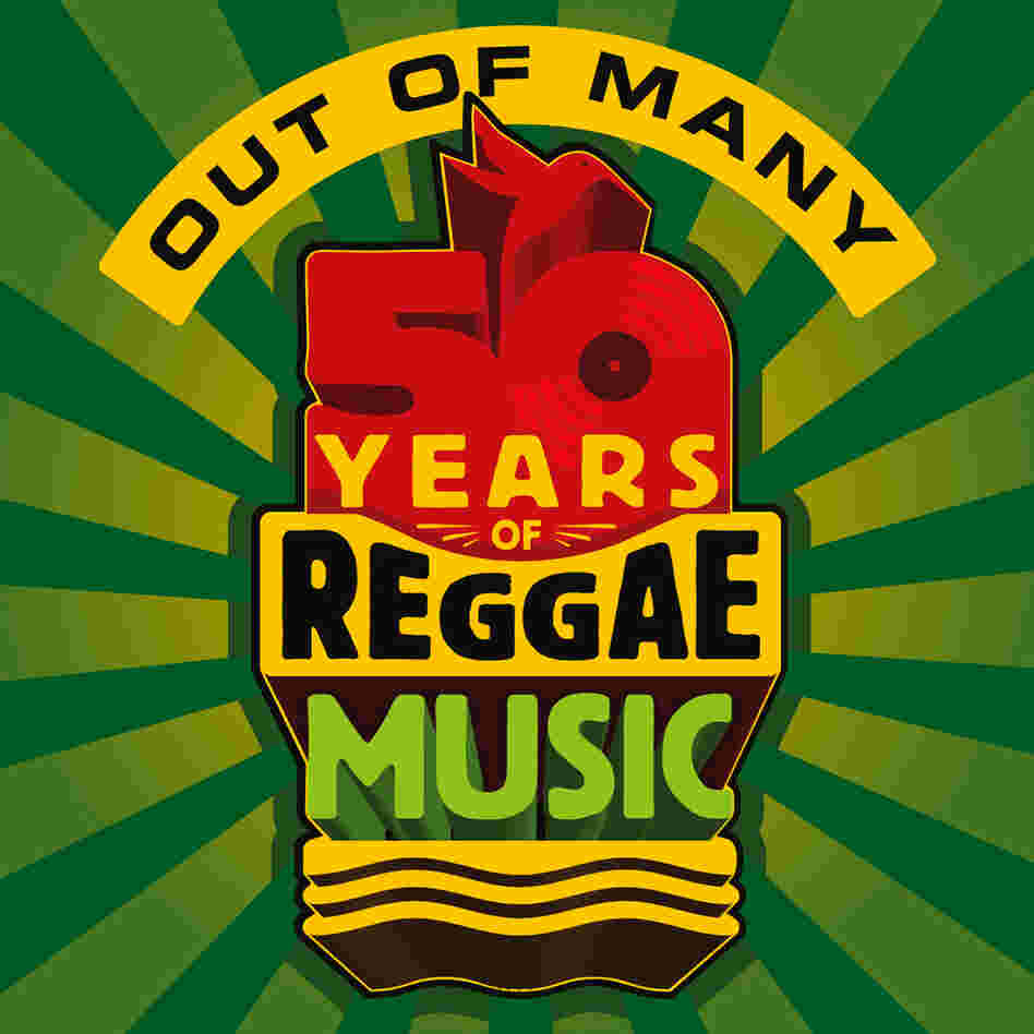 The cover of Out of Many: 50 Years of Reggae Music from VP Records. The cover of Out of Many: 50 Years of Reggae Music from VP Records.