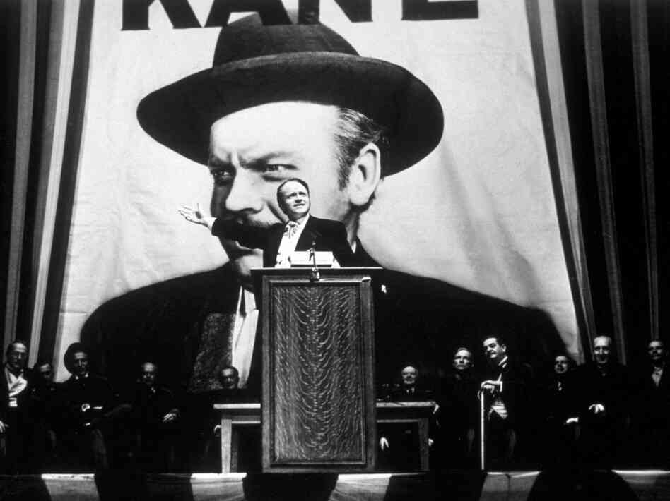 Citizen Kane was Orson Welles' first film and consistently tops lists as the best film of all time.