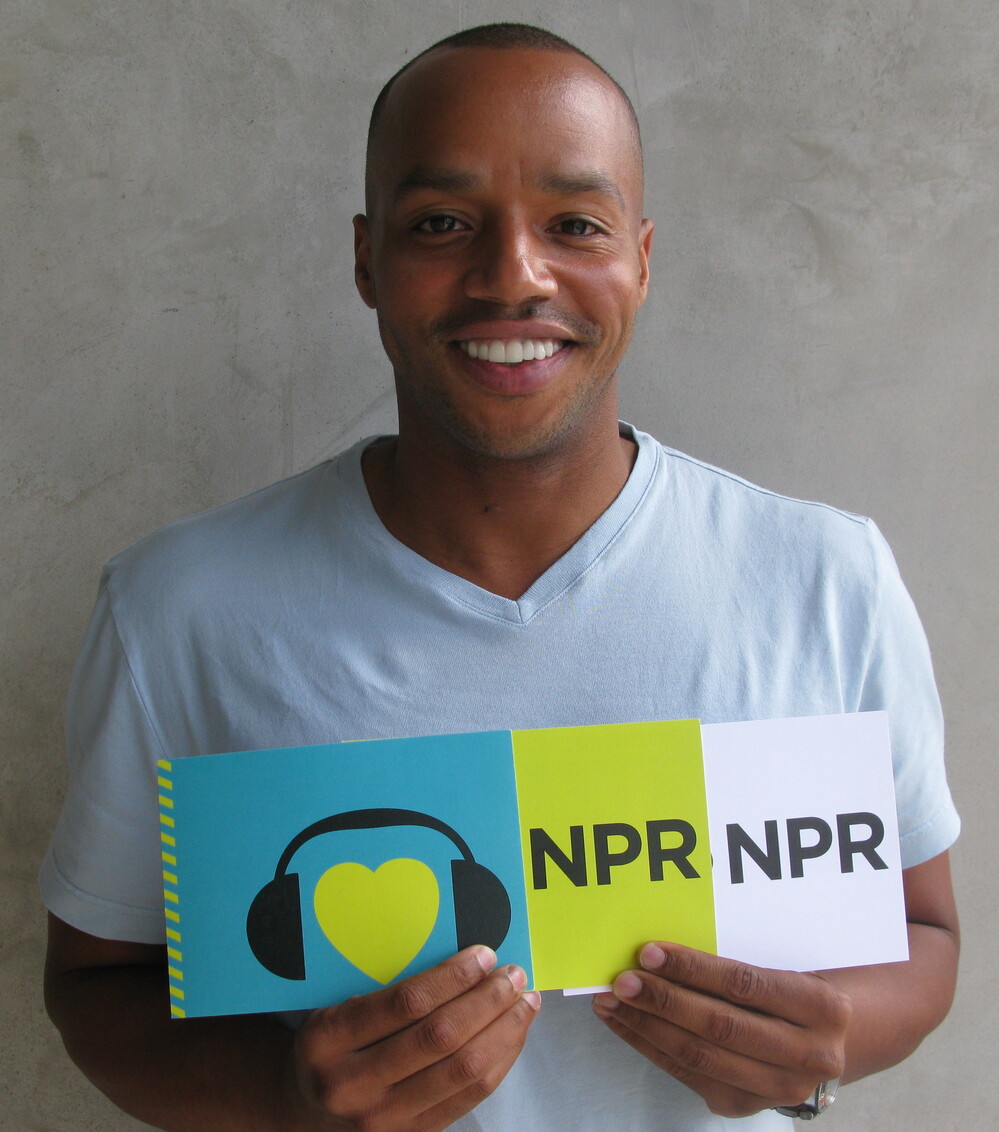 Donald Faison at NPR West